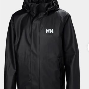 Rubber rain coat size 10